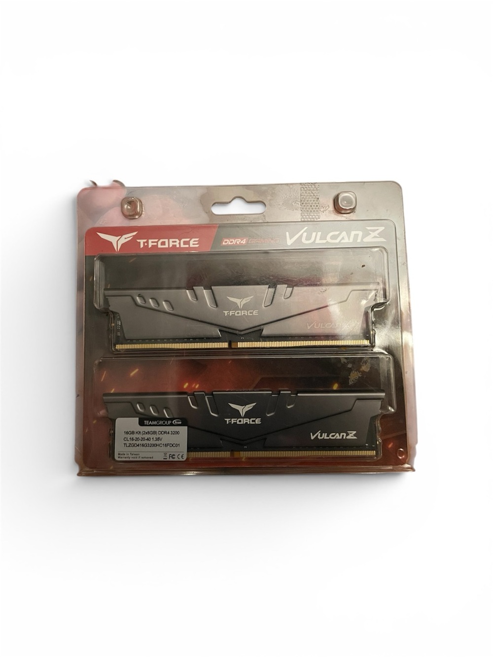 Vulcan Z DDR4 RAM 2-Pack - Gray